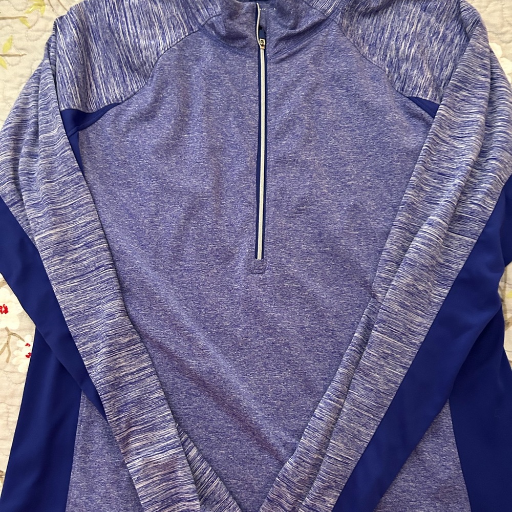 Danskin XXL quarter zip performance yoga pullover - Picture 5 of 6